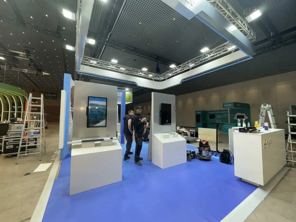 Amsterdam RAI build-up with transport coordination by an exhibition stand builder in Amsterdam