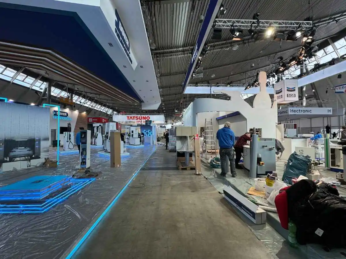 NürnbergMesse Nuremberg build-up with exhibition stand contractor coordination for It-sa  2026