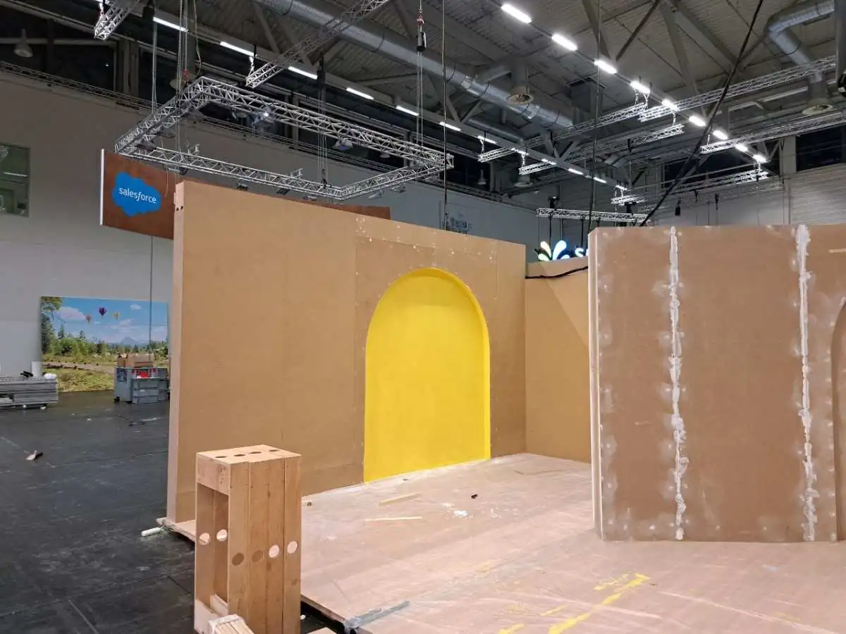 KINTEX build-up in Seoul with venue coordination by an exhibition stand builder in Seoul
