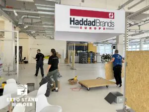 MESSESTAND FÜR DIE SUPREME KIDS MESSE 83