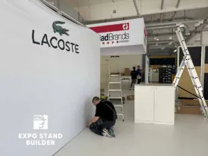 MESSESTAND FÜR DIE SUPREME KIDS MESSE 71