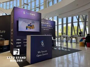 ECO-FRIENDLY EXHIBIT BOOTH FOR DEVOXX POLAND 30