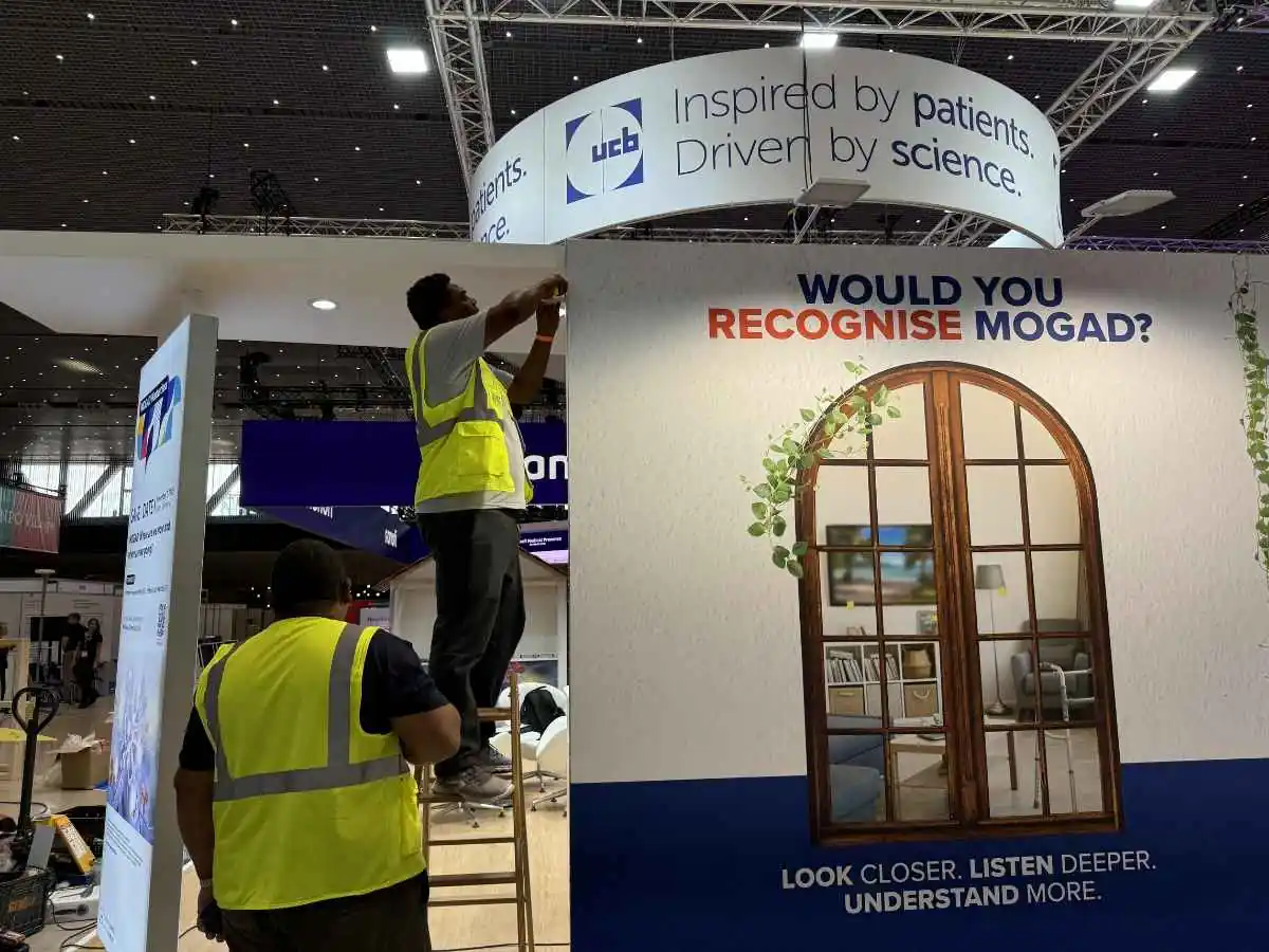 Messe Stuttgart build-up in Stuttgart with on-site coordination by an exhibition stand builder in Stuttgart