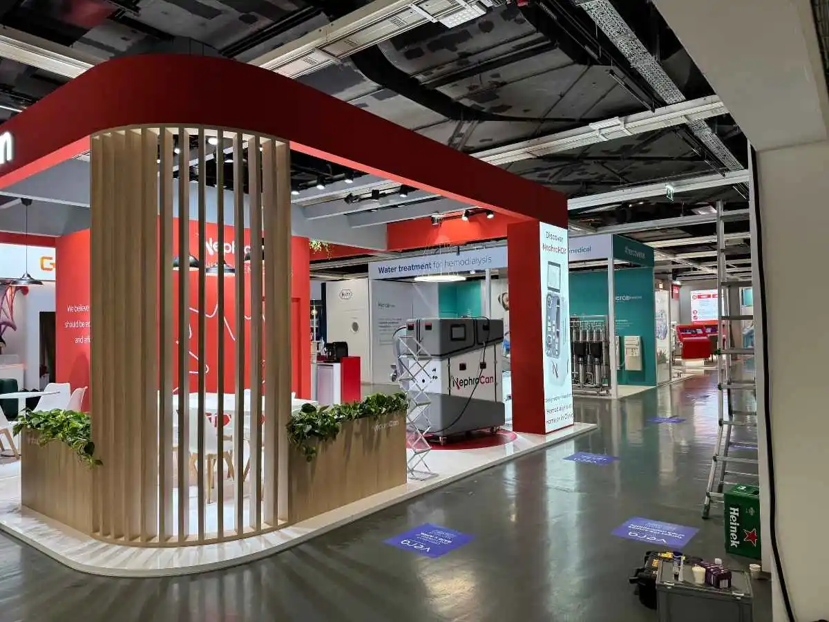 ExCeL London build-up in London with on-site coordination by an exhibition stand builder in London