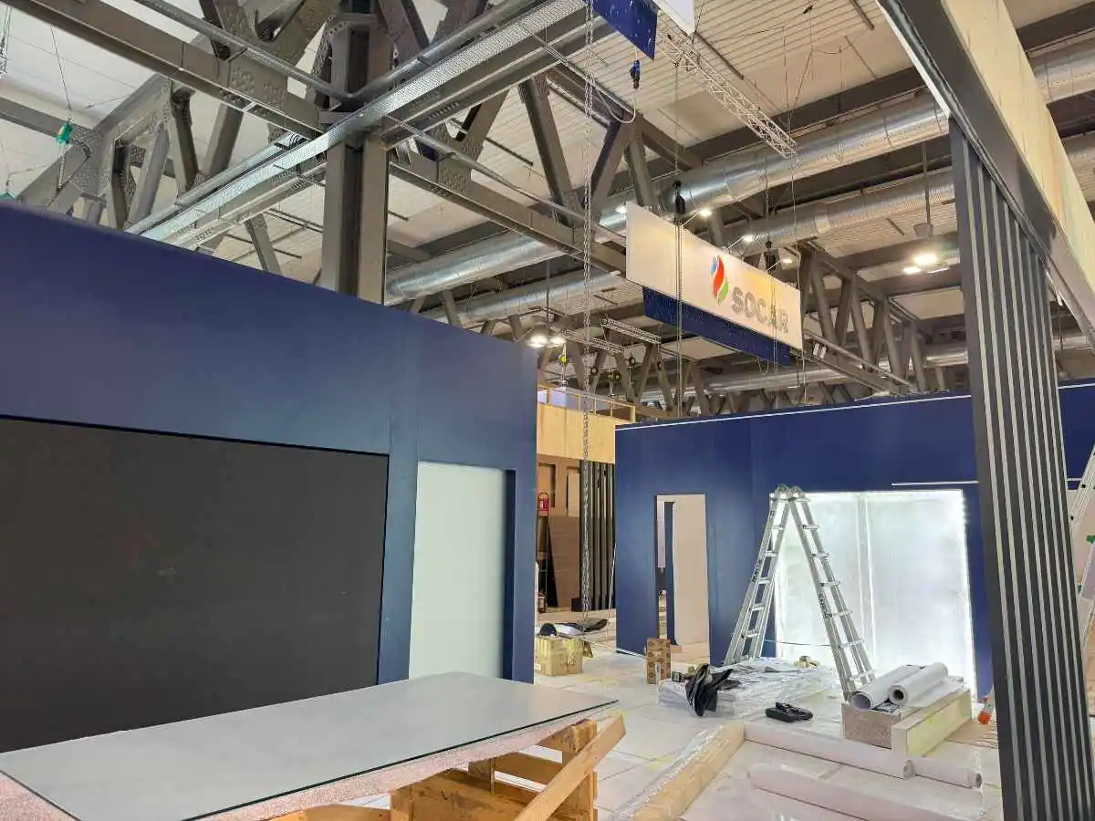 Malaysia International Trade and Exhibition Centre build-up in Kuala Lumpur with exhibition stand contractor coordination