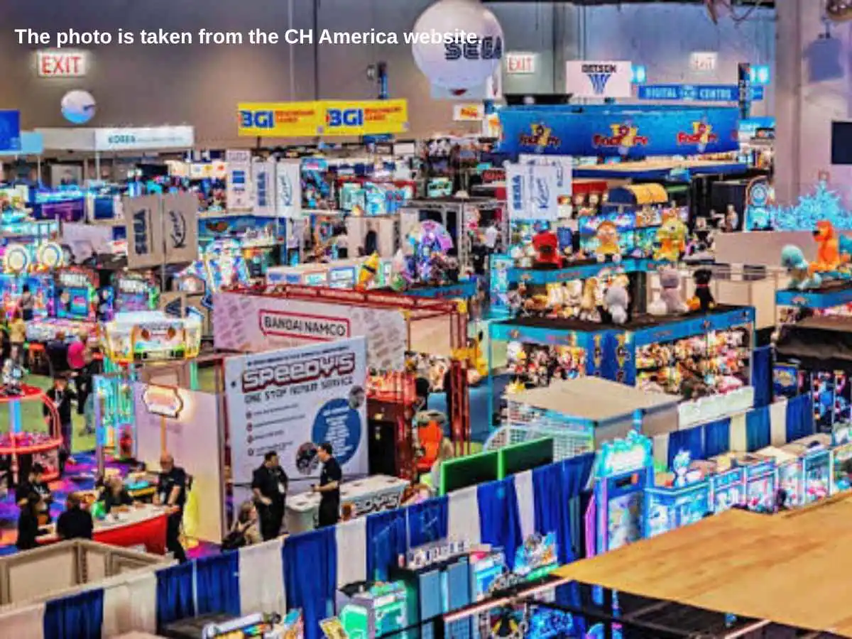 NPE  2027 exhibition stand in Orlando with sample wall and meeting area at Orange County Convention Center