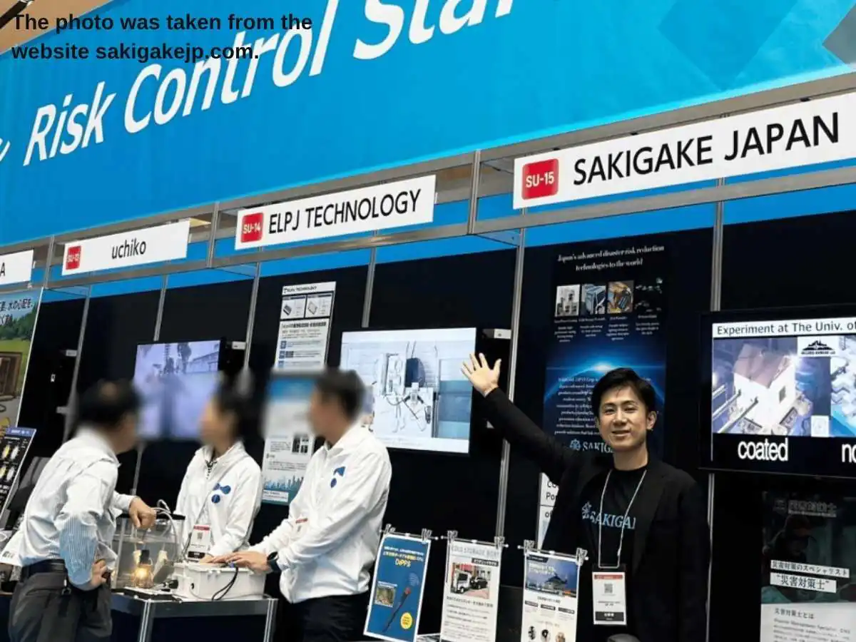 RisCon Tokyo  2026 stand in Tokyo Big Sight with security systems demo area and meeting space
