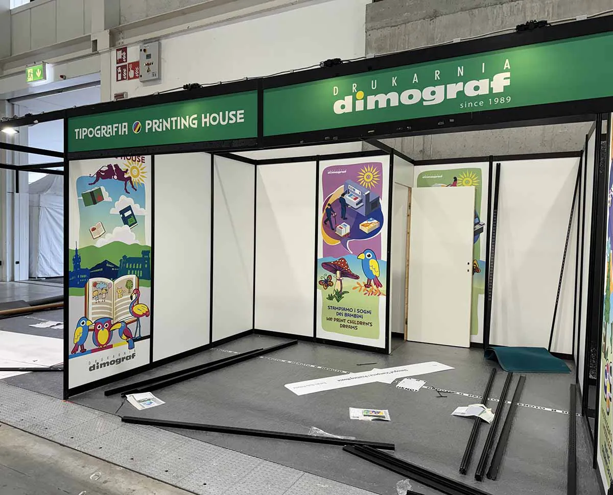 Grafik für Shell-Scheme Stände