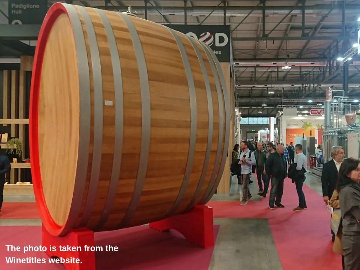 SIMEI  2026 stand in Milan at Fiera Milano with tasting counter and buyer meeting area