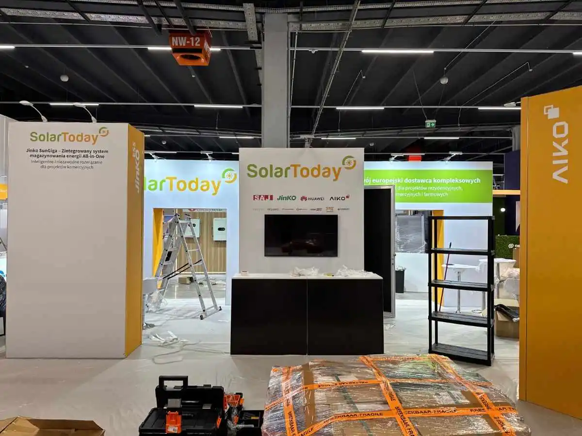 SECEC Shanghai stand installation with on-site coordination by an exhibition stand builder in Shanghai