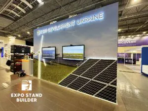 EXHIBITION STAND FOR SPP DEVELOPMENT UKRAINE AT AN EXHIBITION IN POLAND 30