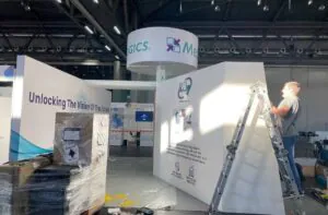 EXHIBITION STAND FOR THE MEDICAL CONFERENCE ESCRS 41