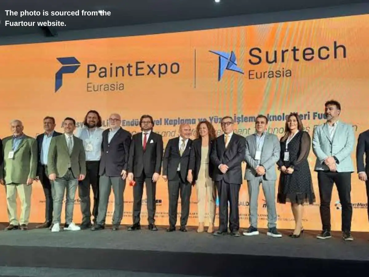 Surtech Eurasia  2027 exhibition stand in Istanbul with technical consultation area at Istanbul Expo Center IFM