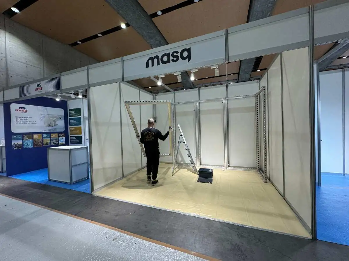 KINTEX Seoul stand installation by an exhibition stand builder in Seoul with on-site coordination