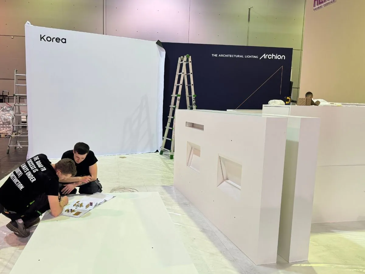 Stand installation at MTC world of fashion in Munich with on-site coordination for VeggieWorld Munich  2026
