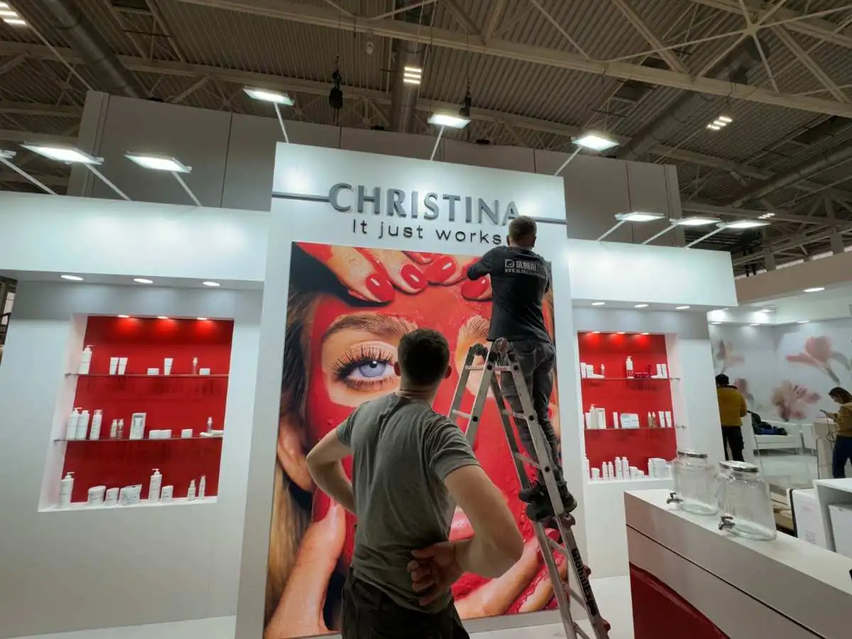 NürnbergMesse build-up in Nuremberg with installation coordination by an exhibition stand builder