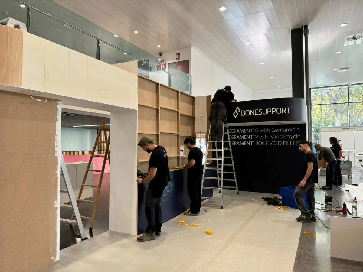 Tokyo Big Sight in Tokyo with stand installation and on-site coordination by an exhibition stand builder in Tokyo