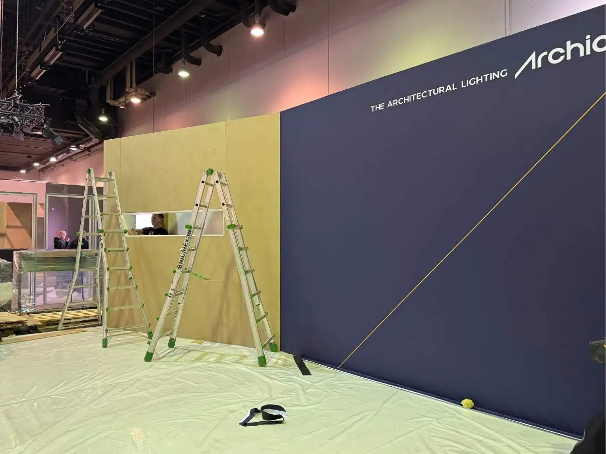 Tokyo Big Sight build-up with logistics coordination by an exhibition stand builder in Tokyo